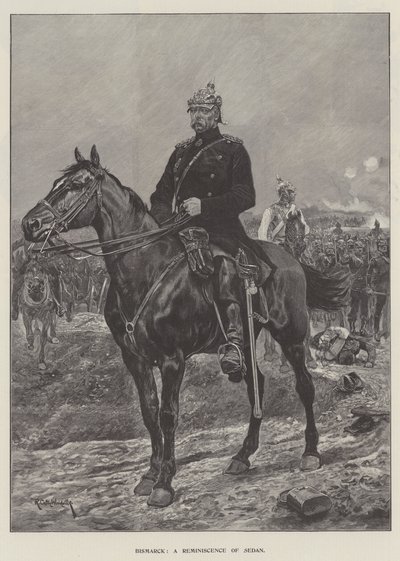 Bismarck, una reminiscencia de Sedán de Richard Caton Woodville junior